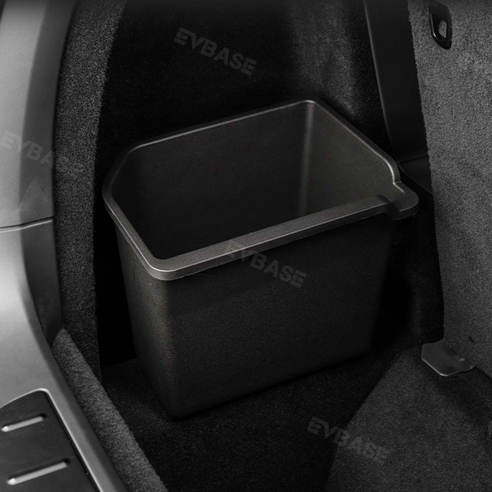 EVBASE Tesla Model X Rear Trunk Storage Box Back Trunk Organizer Side Storage Bins