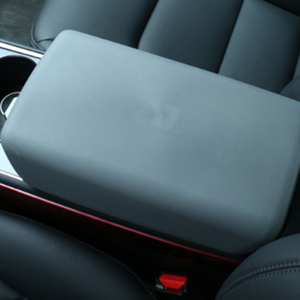 EVBASE Model 3 Y Center Console Armrest Box Cover Tesla Interior Protector Accessories