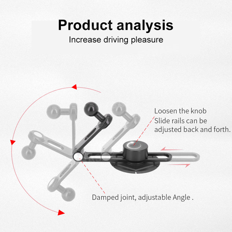 EVBASE Phone Holder Adjustable Magnetic Phone Mount MagSafe Wireless Charging for Tesla 3 Y X S Cybertruck