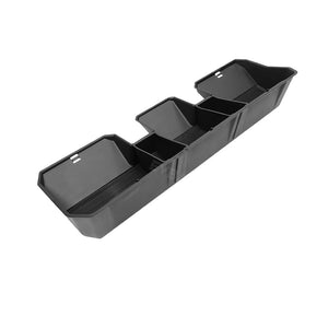 Tesla Cybertruck Underseat Storage Box ABS Organizer Bin With TPE Non-Slip Liner Pad