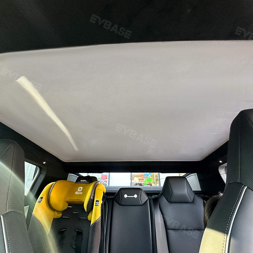 Tesla Cybertruck Sunroof Sunshade Foldable Glass Roof Sun Visor Heat Insulation Top Window