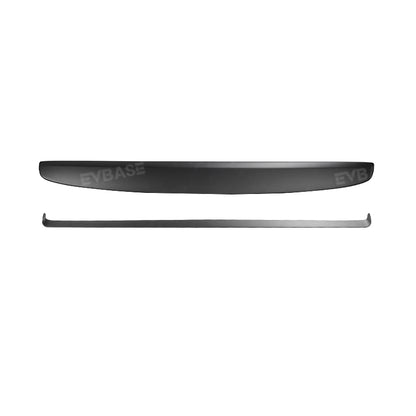 EVBASE Real Carbon Fiber Tesla Dashboard Front Door Cover Trim For Model 3 Y