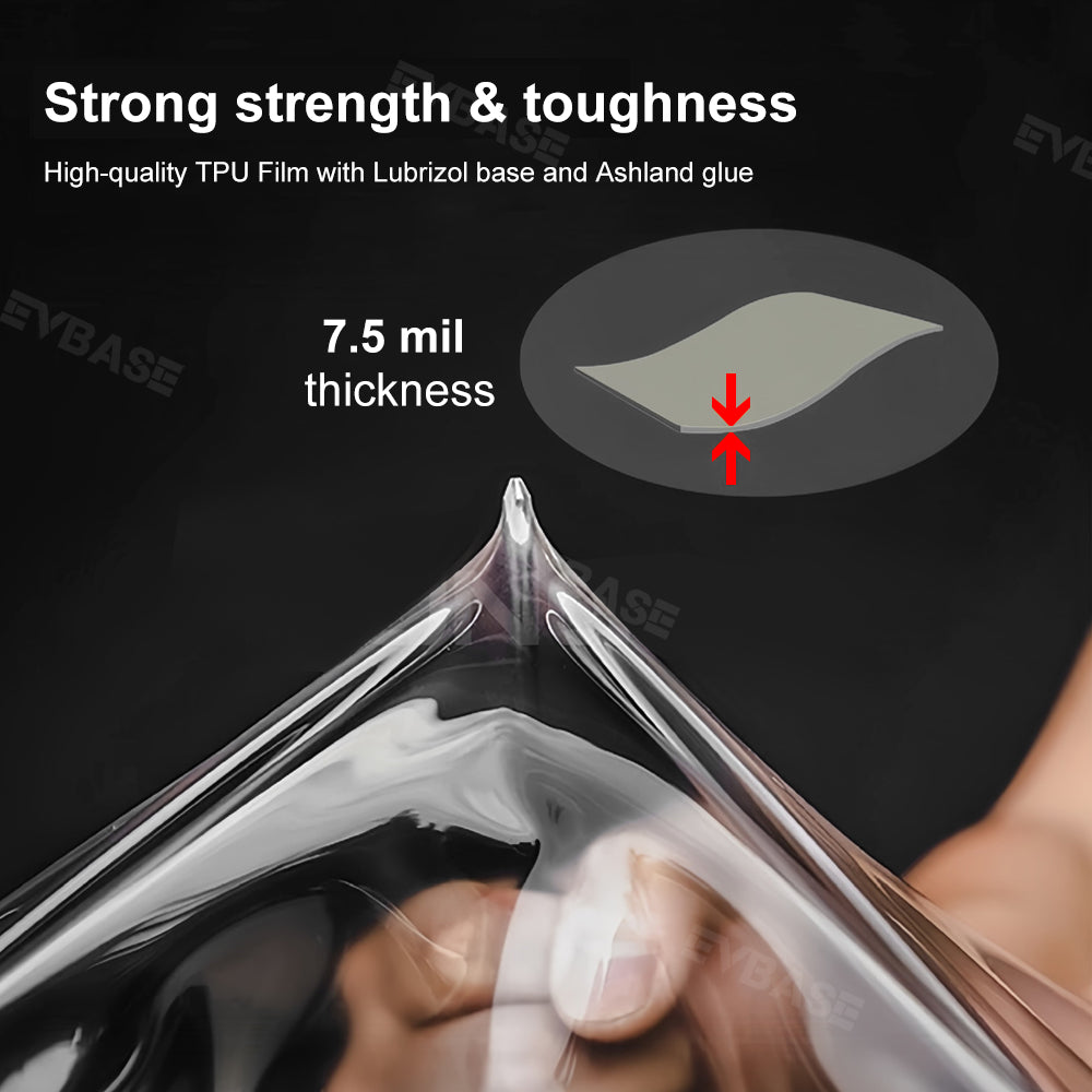 Tesla Cybertruck TPU Wrap Invisible Pre-cut Full Coverage Protective Film PPF Paint Protection Film