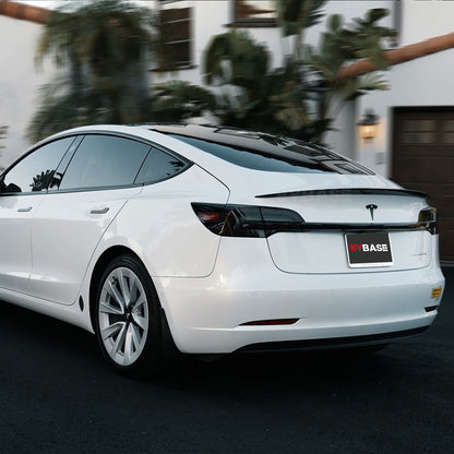 Tesla Model 3 Spoiler Real Carbon Fiber Rear Spoiler Model 3 Performance Version Spoiler Glossy