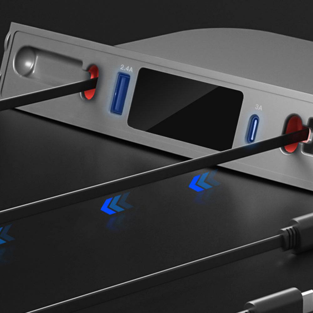 Handschuhfach-USB-Erweiterungsdock für Tesla Model 3/Y – 3-Port