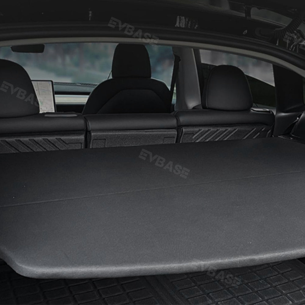 EVBASE Model Y Parcel Shelf Cargo Bay Foldable Rear Trunk Cover Partition Panel Table