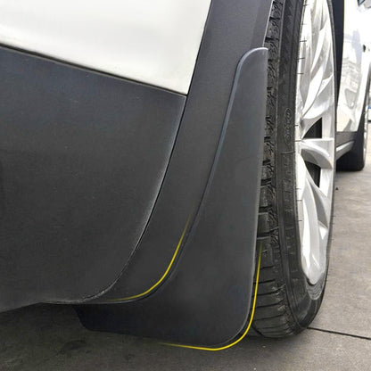 Tesla Mud Flaps Model Y Model 3 Model X Model S Mud Flaps Model 3 Highland Splash Guards 4PCS OEM Style No Drilling