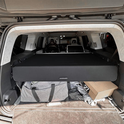 EVBASE R1S Trunk Cargo Cover Rivian R1S Retractable Cargo Cover Luggage Shield Shade for Rivian R1S Accessories