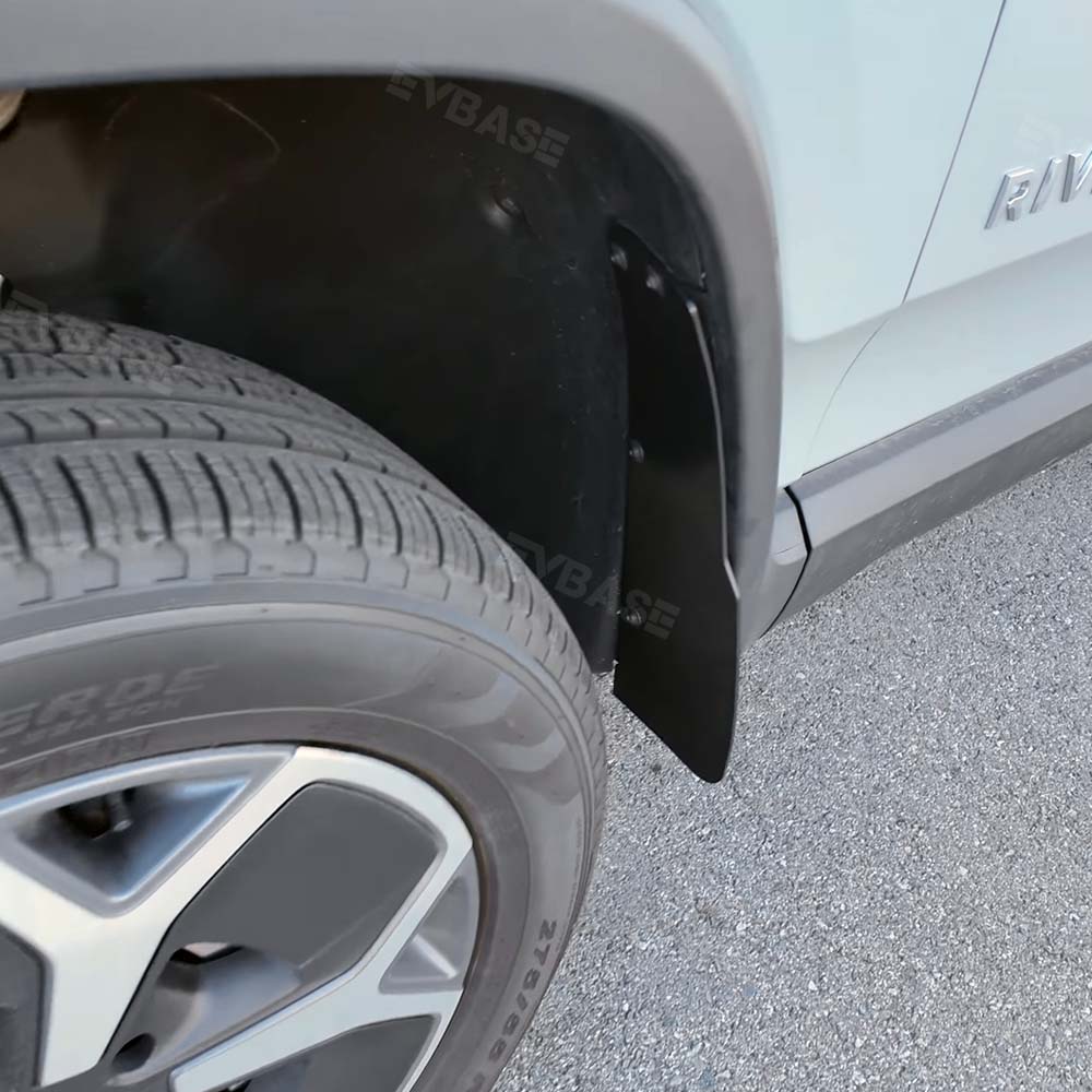 EVBASE Rivian Mud Flaps R1T R1S Splash Guards Mudguards Rivian Fenders Exterior Accessories