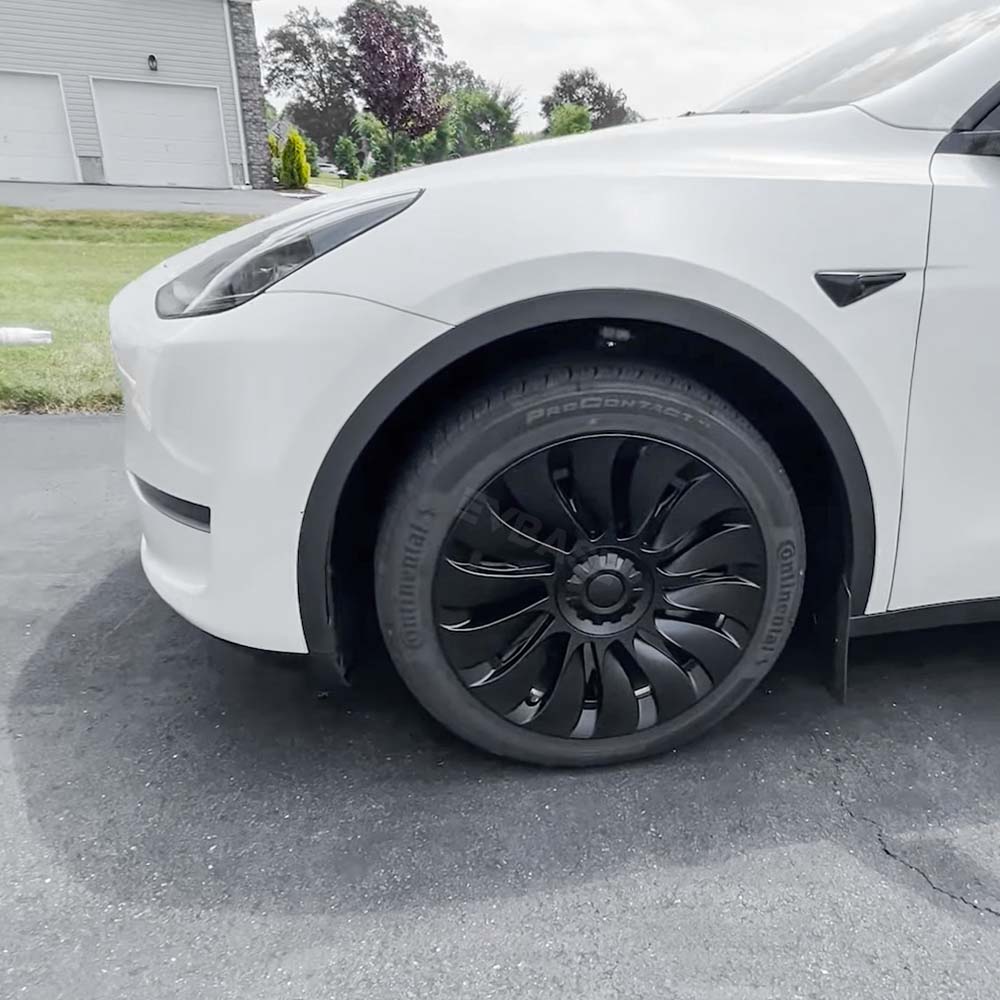 2023 Nuevo modelo Y Überturbine cubiertas de rueda para 19inch Model Y Gemini Wheel Matte 4PCS