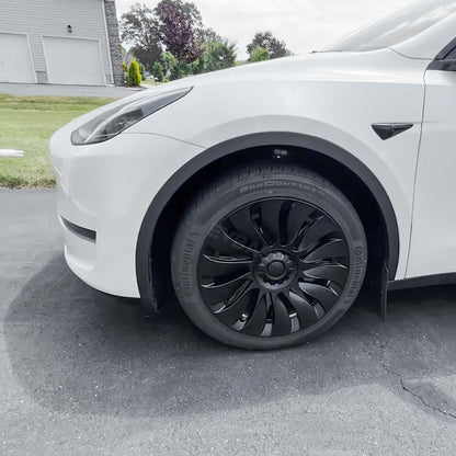 2023 Nuevo modelo Y Überturbine cubiertas de rueda para 19inch Model Y Gemini Wheel Matte 4PCS