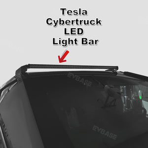 Tesla Cybertruck LED Light Bar 52" Truck Roof Off-Road Top Fog Lamp Driving Light Flood Spot Beam