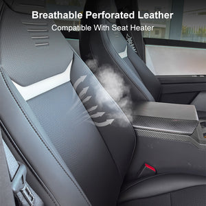 Cybertruck Custom Seat Covers NAPPA Leather All-Inclusive Seat Protector Gen 4.0 Tesla Interior Accessories