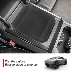 Tesla Cybertruck Armrest Organizer ABS Center Console Storage Box Tray