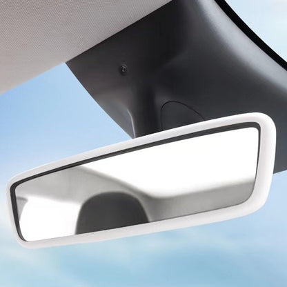 Tesla Rear View Mirror Cover Silicon Protector Frame Model 3 Y X S Interior Mirror Cover Accessories