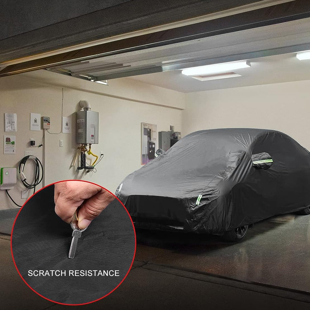 Tesla Model 3 X Y Full Car Cover Waterproof All Weather Protection Snow Proof Windproof Outdoor Car Covers