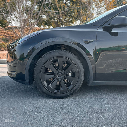 Tesla Model Y 19" Gemini Wheel Covers Hubcaps Inspired By Model 3 Performance Wheel Caps Rim Protector 4PCS