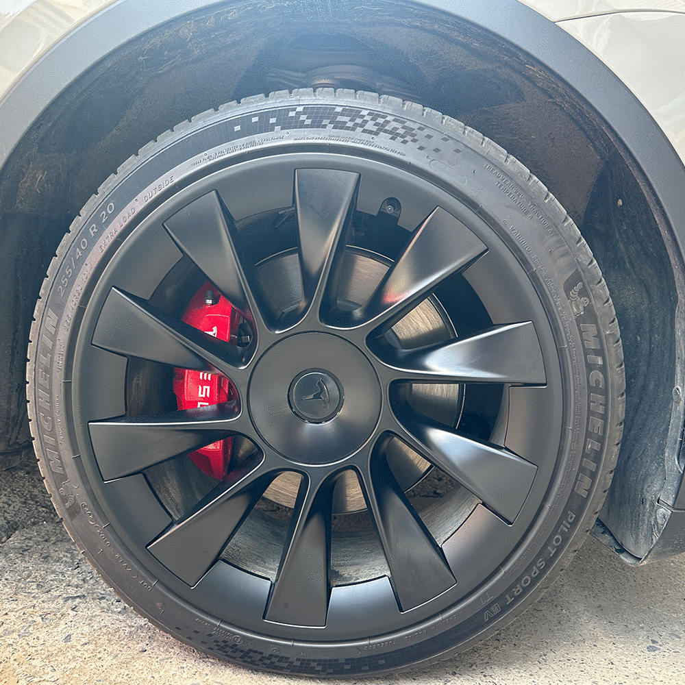 20' white Wheel Rim Protectors for Tesla Model 3/Y/S/X（4pcs)