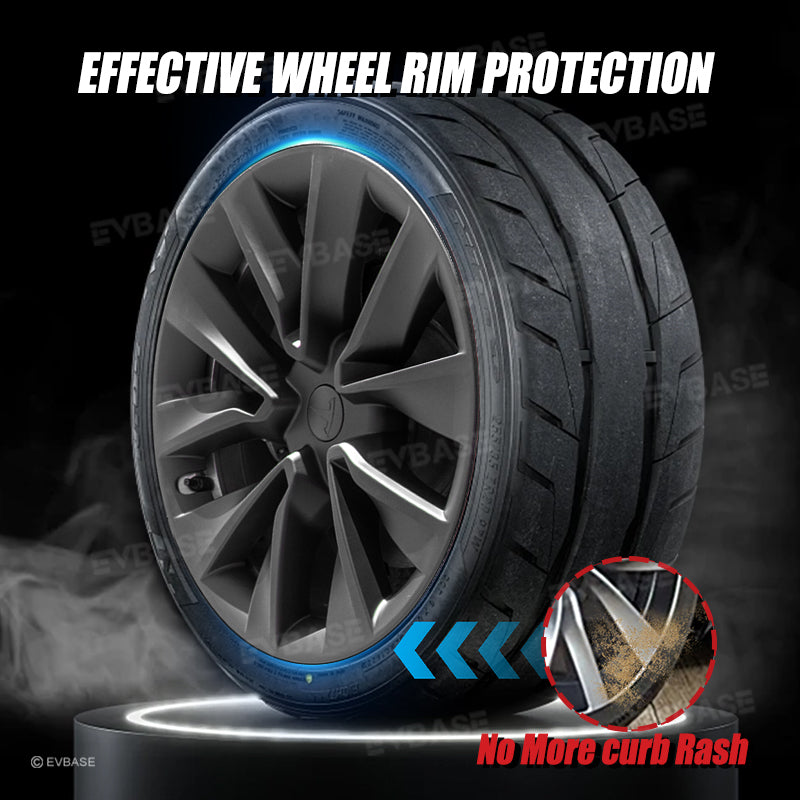 Model 3 Highland 19-Inch Wheel Covers For Nova Wheels Tesla Hub Caps Wheel Rim Protector EVBASE