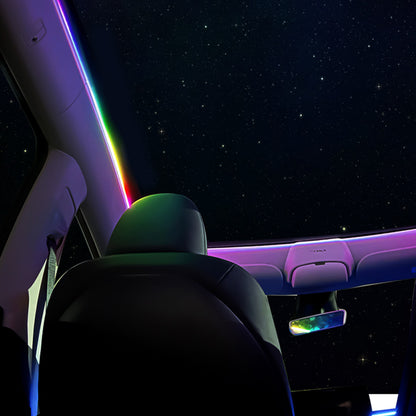 Tesla Model Y Sunroof Streamer Ambient Light