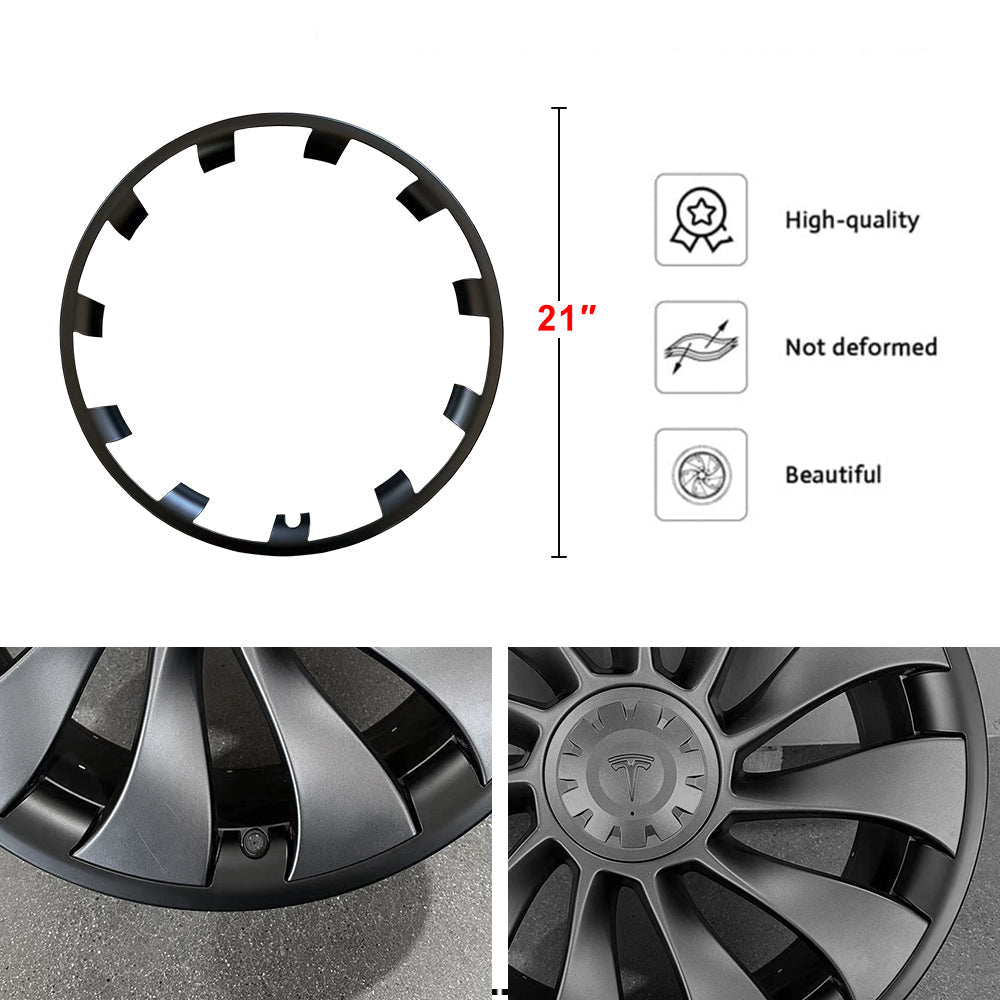 1pcs Tesla Rimcase Replacement Model Y 21-inch RimCase Tesla Überturbine Wheels Rim Protector 20inch