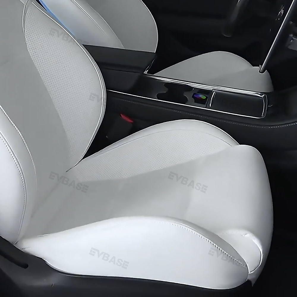 Tesla Model 3 Y Sport Seats Replacement Nappa Leather Inspired By Model 3 Highland Performance Seat