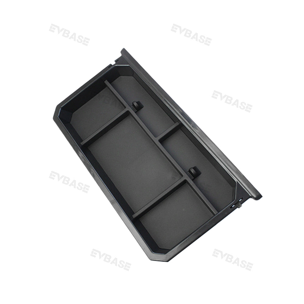 Tesla Cybertruck Screen Back Storage Box ABS Dashboard Organizer Center Console Tray