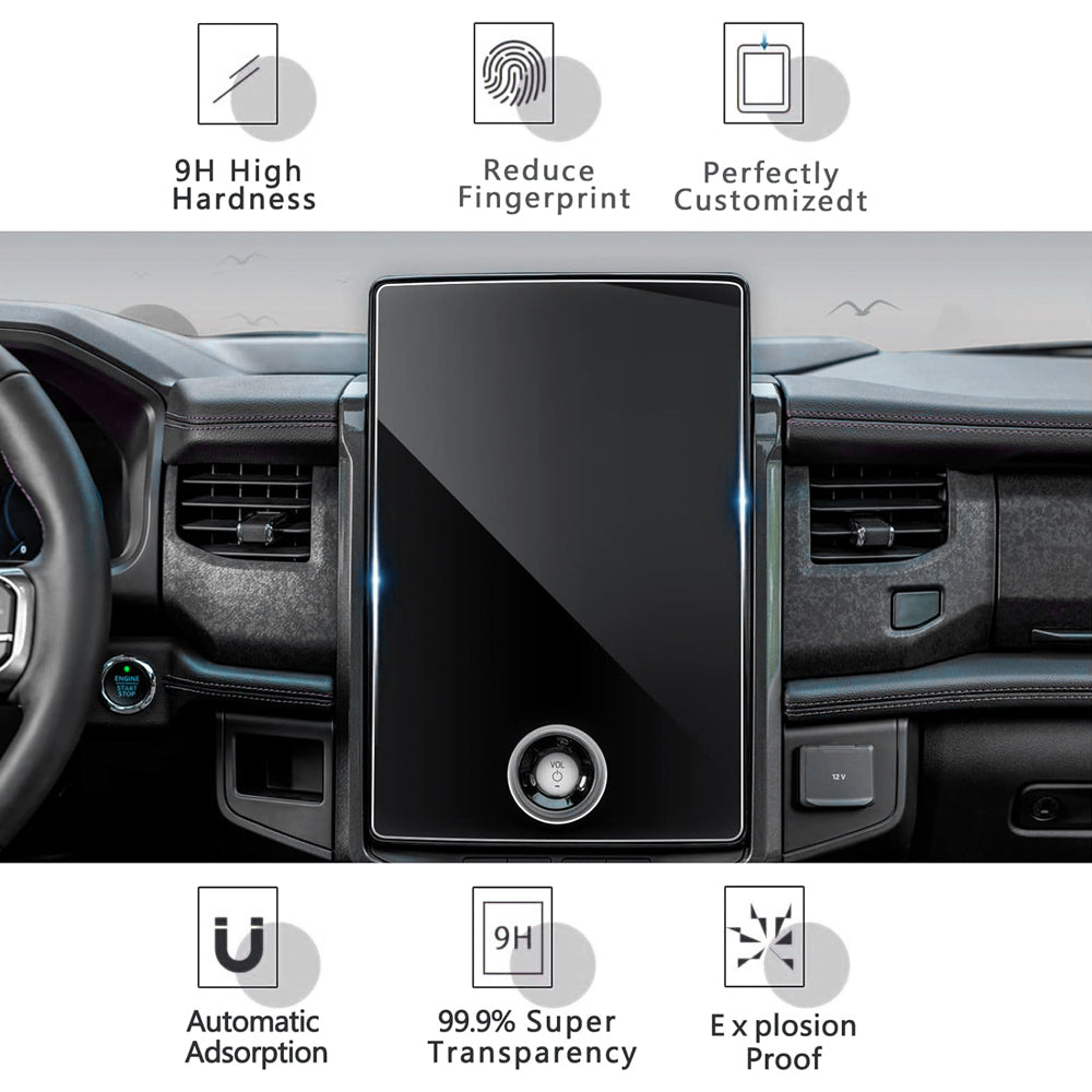 Ford Mustang Mach-E Screen Protector Center Console Compatible with 15.5 inch Screen Anti-Glare