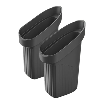 Tesla Silicone Trash Can Car Cup Holder Trash Bin Auto Vehicle Garbage Can