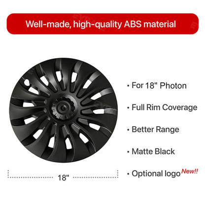 Tesla Model 3 Highland Wheel Covers 18 Inch Überturbine Wheels Aero Symmetry Hubcaps Replacement