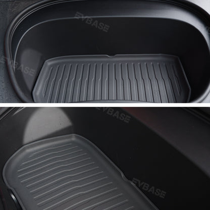 Tesla Model 3 Highland Cargo Mat Trunk Frunk Liners(Set of 3)