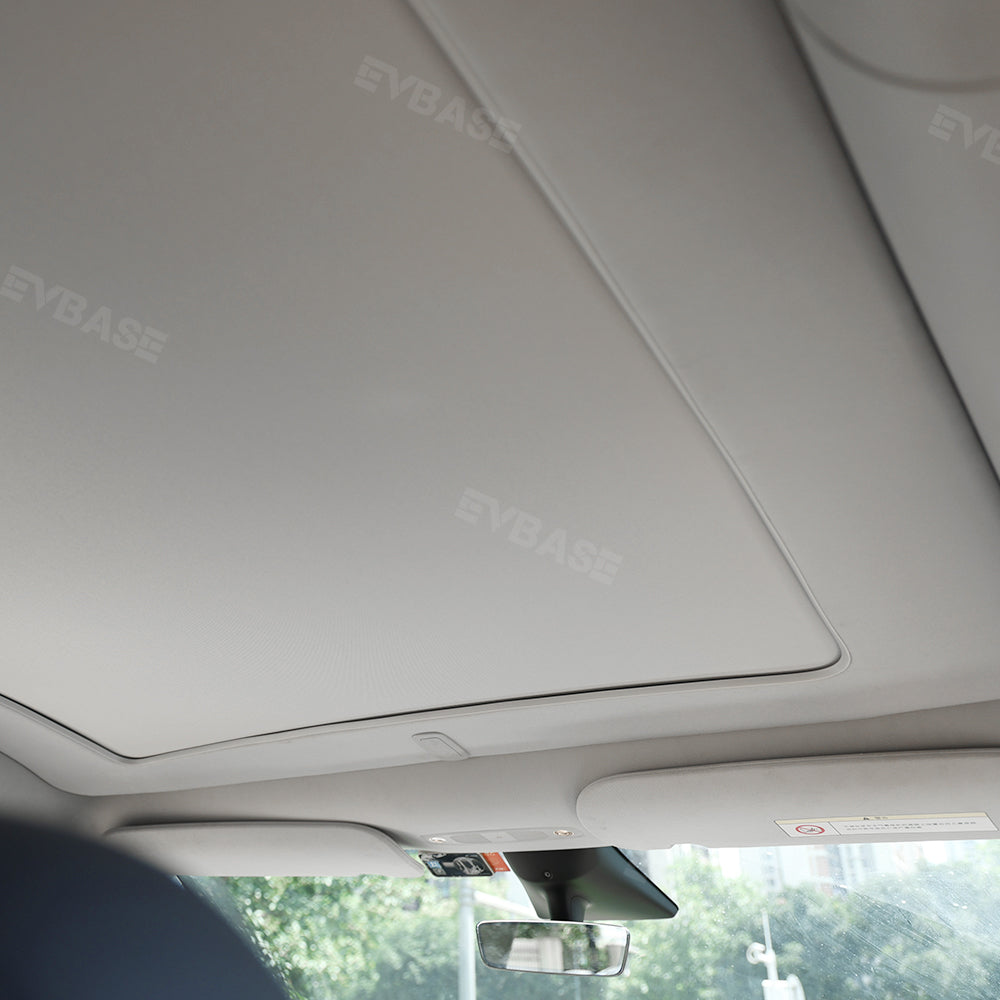 EVBASE Tesla Model Y Electric Automatic Shades Glass Roof Powered Sunshade Retractable Sunshade Model Y Accessories