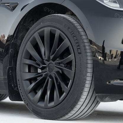 Tesla Model 3 Highland Wheel Covers 18 Inch Hub Caps Sport Wheel Caps 4PCS Nova Style For Photon Wheels