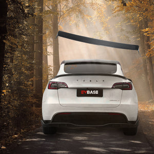 Tesla Model Y Roof Spoiler Tail Wing ABS Rear Trunk Lip Window Top Wing