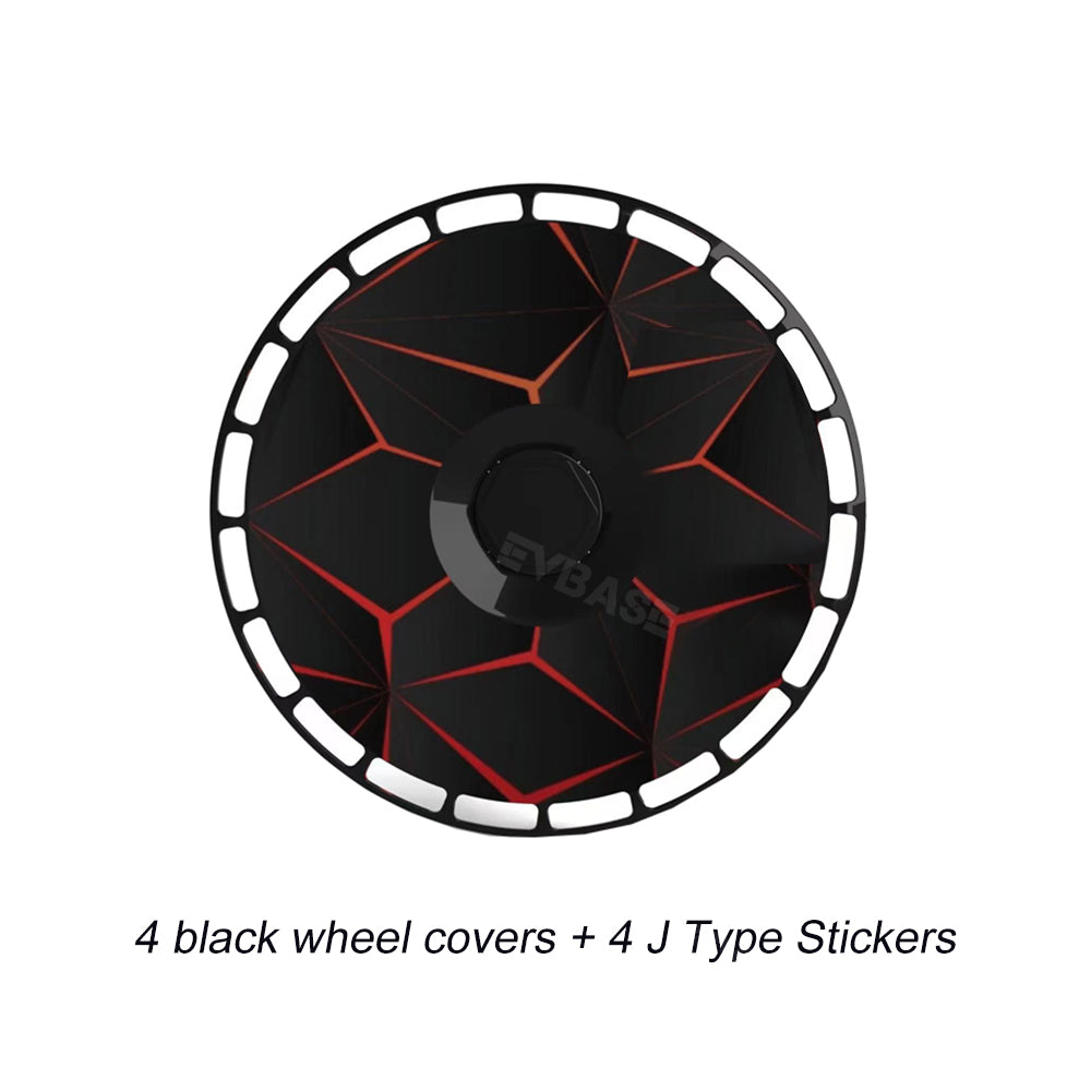 DIY Tesla Model 3/Y Custom Graphic Aerodisc Wheel Covers 4PCS 18/19/20Inch Full Coverage