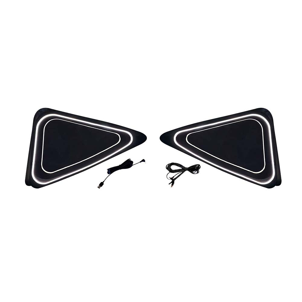 Tesla Model Y/3 Rear Triangle Window LED Lighting DIY Ornament Kit Neon Ambient Decorative Light Side Quarter Window