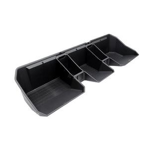 Tesla Cybertruck Underseat Storage Box ABS Organizer Bin With TPE Non-Slip Liner Pad