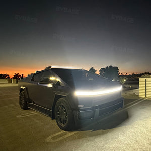 Tesla Cybertruck LED Light Bar 52" Truck Roof Off-Road Top Fog Lamp Driving Light Flood Spot Beam