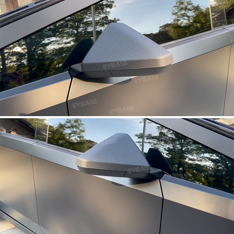 Tesla Cybertruck Side View Mirror Cover ABS Trim Door Side Mirror Overlays