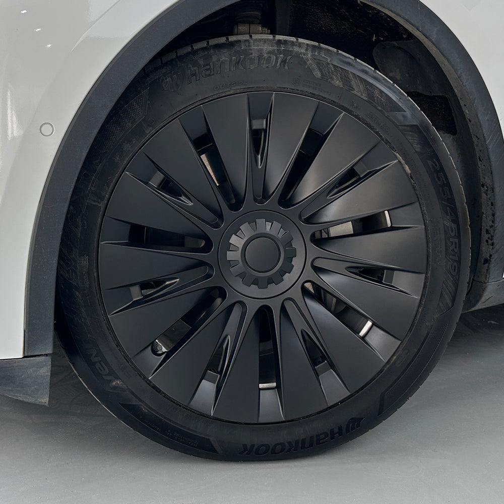 Tesla Model Y Wheel Cap 19 inch Induction Model Y Wheel Covers 4PCS EV -  EVBASE-Premium EV&Tesla Accessories