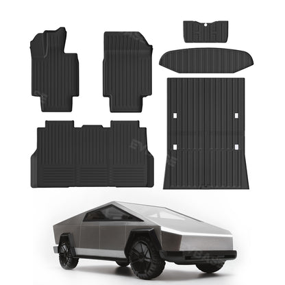 Tesla Cybertruck Truck Bed Liner Mat Foldable Pickup All Weather Rugged Bed Cover Cargo Floor Mat