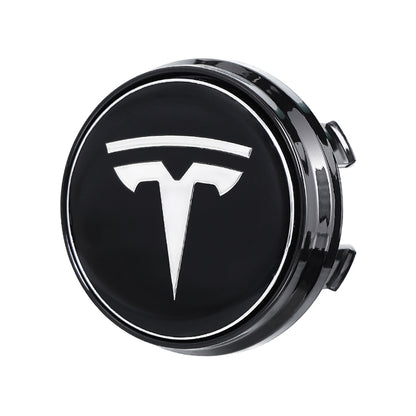 EVBASE Tesla Logo Model 3/Y LED Logo Center Caps Wheel Hub Caps Cover 4PCS