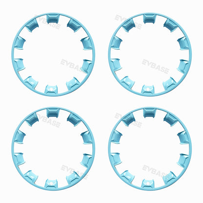 Tesla Model Y Wheel Rim Protector 20 Inch All-In-One Rimcase Mecha Style (Set of 4)