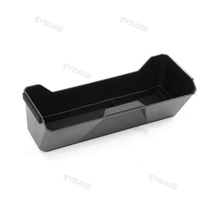 Tesla Cybertruck Front Under Seat Storage Box Tray ABS Organizer With Non-Slip Liner Pad