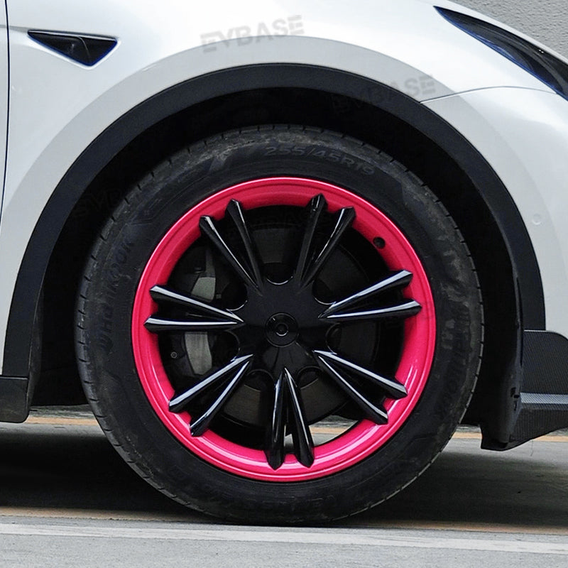 Model Y Gemini Wheel Covers 19inch Tesla Wheel Covers Model Y 4pcs EVBASE