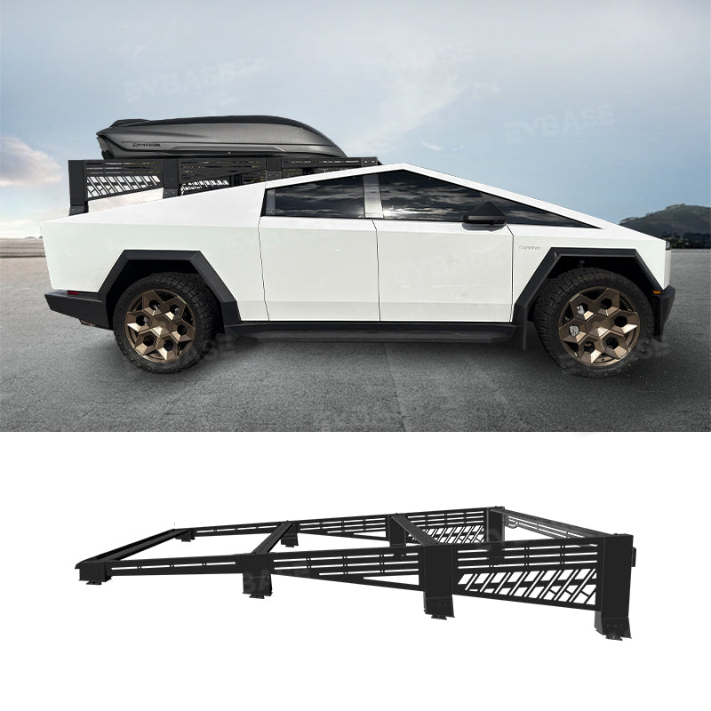 Tesla Cybertruck Rooftop Platform Roof Rack System Exterior Accessories EVBASE