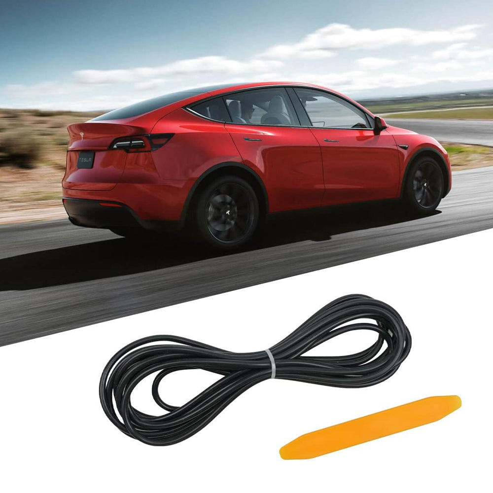 Model 3/Y Windshield Seal Weather Stripping Rubber Sealing Strip Trim Cover for Tesla Model 3 Y Sunroof