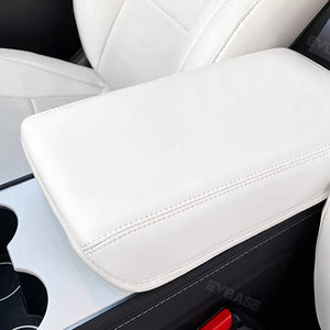 Tesla Model Y 3 All-White Interior Decoration Kit Center Console Dashboard Armrest Cover