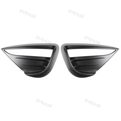 Tesla Model Y Fog Light Trim Cover ABS Front Fog Lamp Frame Protection Cover