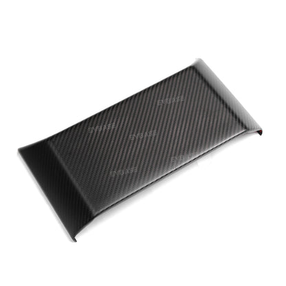 Tesla Cybertruck Rear Screen Frame Cover Real Carbon Fiber Rear Air Vent Protective Cover